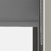 Roller blinds with chain control