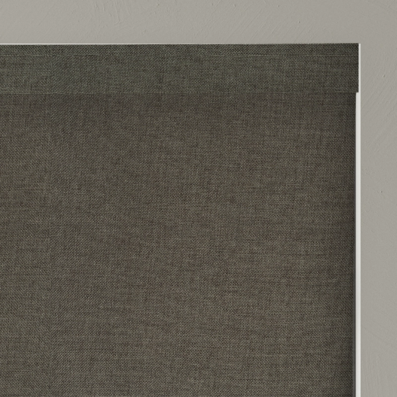 Roman blind with matching fabric cassette from illumin8