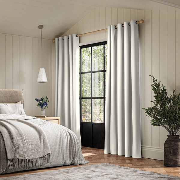 Ivory blackout curtains from Simply Softs volume 2 collection